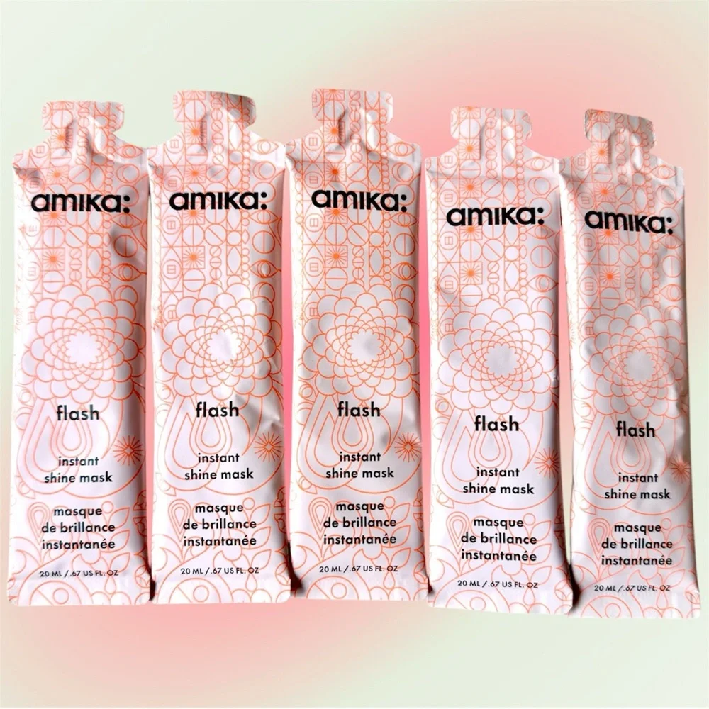 Amika Flash Instant Shine Mask 20ml Bundle Travel Size Hair Care Brand NEW